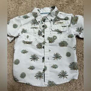 Magellan Outdoors Kids Matching Set - White with Green and Brown Pattern